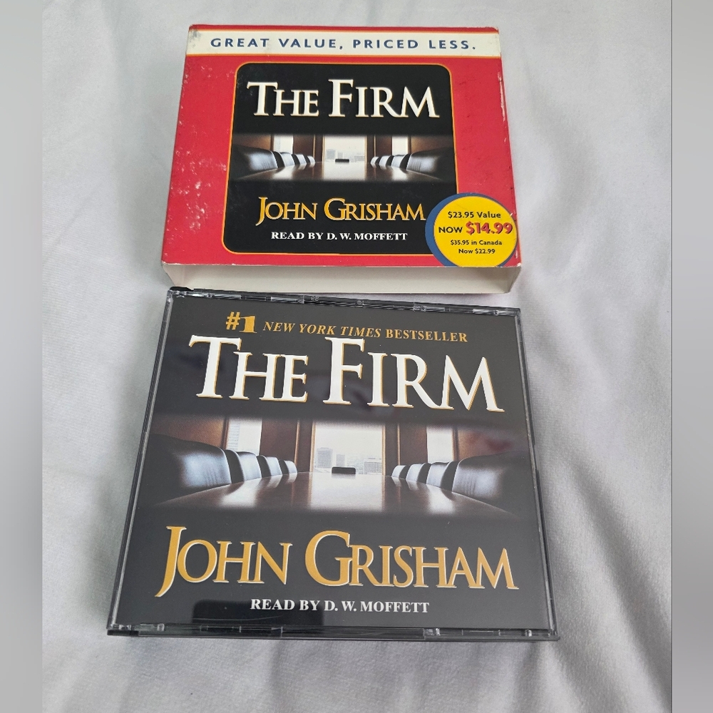 The Firm by John Grisham Audiobook 3 CD Set By Random House Audio